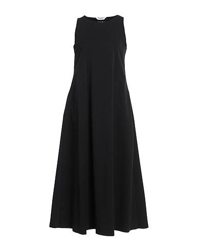 MAX MARA Langes Kleid LEISURE Schwarz 87% Polyamid, 13% Elastan