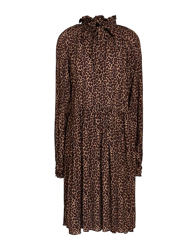 SEVENTY VENEZIA Short dress Camel 100% Viscose