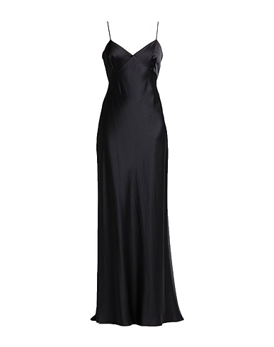 MAX MARA Vestito elegante SFILATA Nero 100% Seta