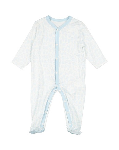 ROBERTO CAVALLI Baby jumpsuit  Sky blue 95% Viscose, 5% Elastane