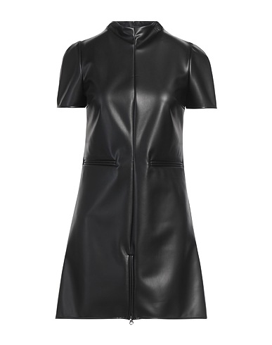 COURRÈGES Short dress Black 100% Polyurethane