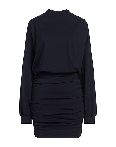 THE ANDAMANE Vestito corto Blu notte 70% Viscosa, 22% Poliammide, 8% Elastan