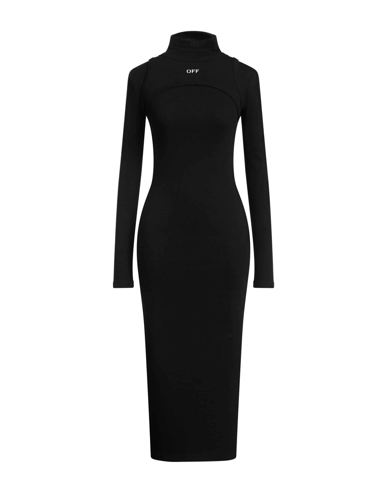 ISABEL BENENATO Dresses | Black Women's Long Dress | YOOX