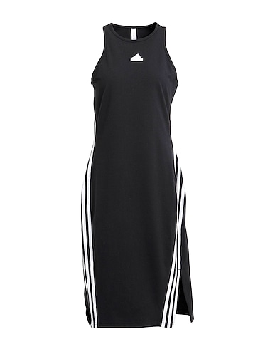 ADIDAS Midi dresses NERO 90% Cotton, 10% Elastane