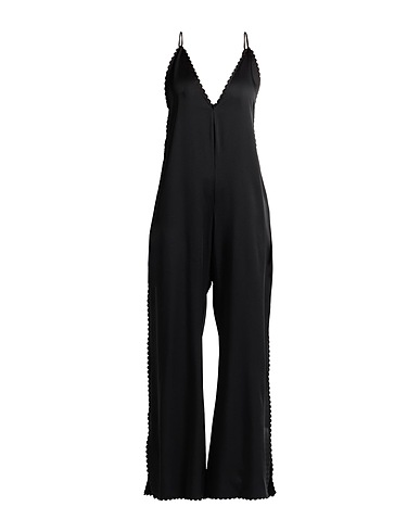 JIL SANDER Overalls & Latzhosen Schwarz 74% Acetat, 26% Viskose