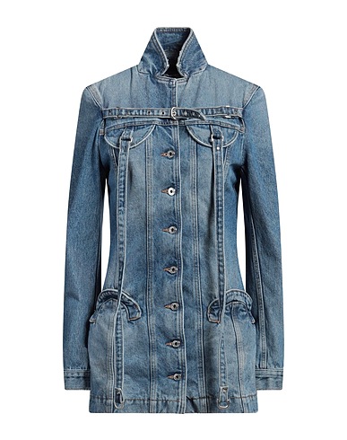 OFF-WHITE™ Denim dress Blue 100% Cotton