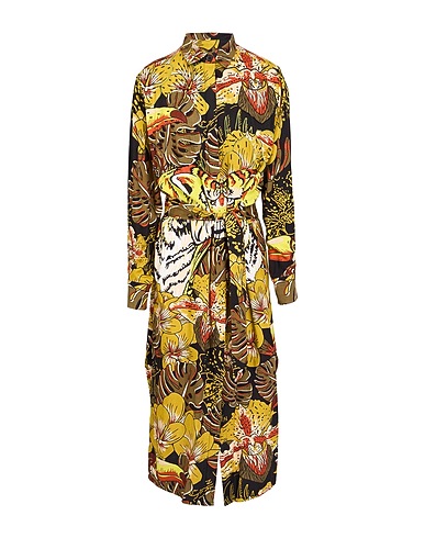 CONNOR & BLAKE Midi dress Military green 100% Viscose