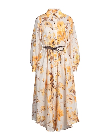 ZIMMERMANN Midi-Kleid 100% Baumwolle