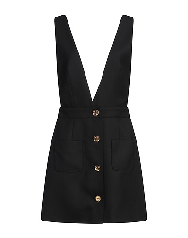 MOSCHINO Short dress COUTURE Black 100% Virgin Wool