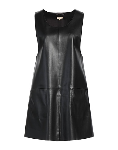 BELLEROSE Short dress Black 60% Polyurethane, 40% Polyester