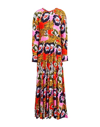CONNOR & BLAKE Long dress Orange 100% Viscose