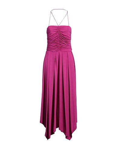 8PM Midi-Kleid Malve 95% Viskose, 5% Elastan