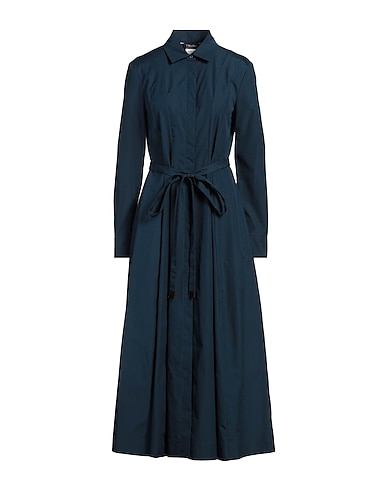 'S MAX MARA Vestito chemisier Verde petrolio 100% Cotone