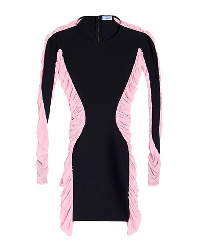 MUGLER Sheath dress Black 78% Polyamide, 22% Elastane