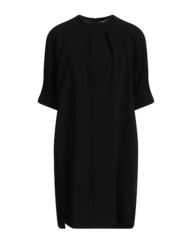 MAX MARA Short dress Black 64% Triacetate, 36% Polyester