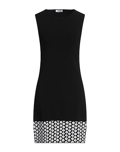 BASE MILANO Sheath dress 71% Viscose, 29% Polyamide