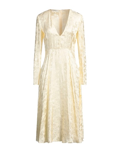 PHILOSOPHY di LORENZO SERAFINI Midi dress Ivory 100% Viscose