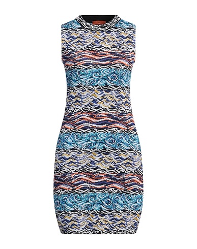 MISSONI Short dress 50% Cotton, 40% Wool, 10% Polyamide