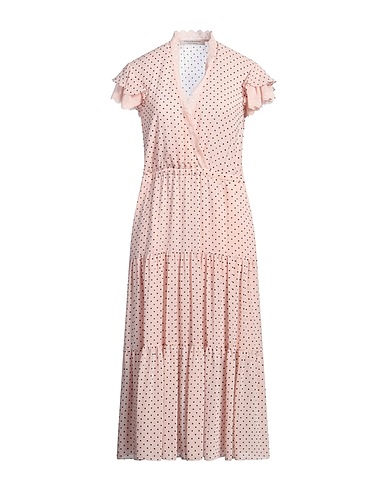 PHILOSOPHY di LORENZO SERAFINI Midi dress Pink 100% Polyester