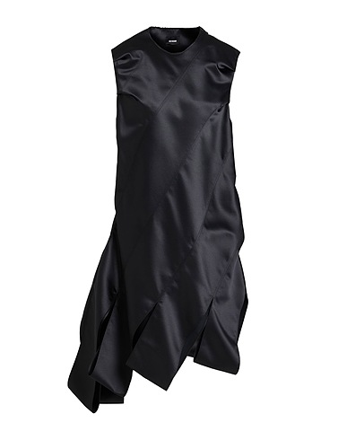 WE11 DONE Midi dress Black 100% Polyester