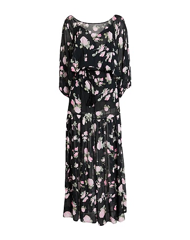 ERMANNO FIRENZE Long dress Black 100% Viscose