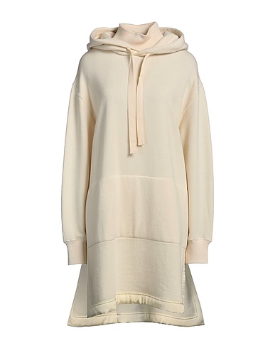 JIL SANDER Knit dress Beige 64% Virgin Wool, 36% Cotton