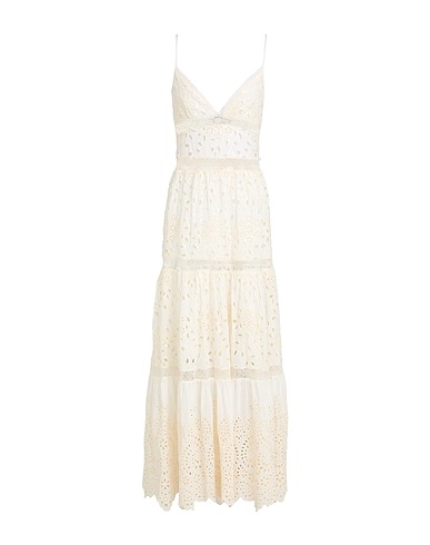 ERMANNO FIRENZE Long dress White 100% Cotton