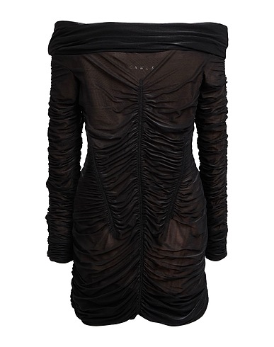KNWLS Sheath dress Black 83% Polyamide, 17% Elastane