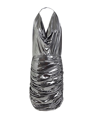 HALSTON Tubino Argento 95% Poliestere, 5% Elastan