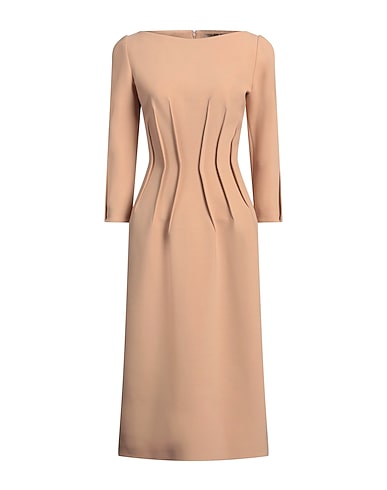 ELIE SAAB Midi dress Blush 52% Polyester, 43% Virgin Wool, 5% Elastane