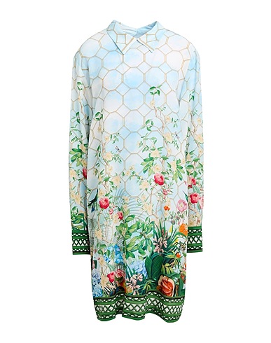 MARY KATRANTZOU Midi dress Sky blue 100% Silk