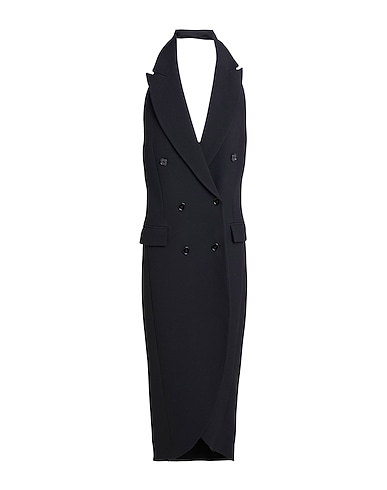 MICHAEL KORS COLLECTION Midi dress Black 53% Acetate, 47% Viscose