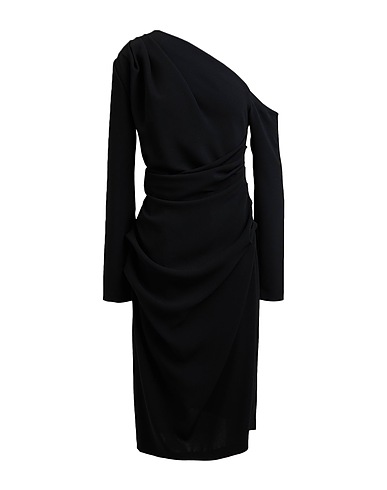 TALBOT RUNHOF DRESSES Black 71% Triacetate, 29% Polyester