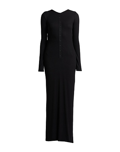 ACNE STUDIOS Long dress Black 97% Viscose, 3% Elastane