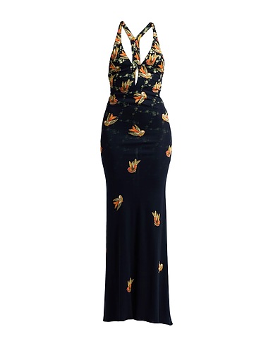ETRO Long dress Black 100% Viscose