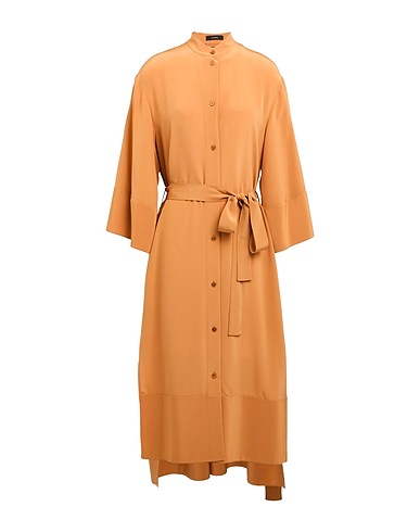 JOSEPH Midi dress Camel 100% Silk
