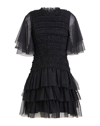 MALINA Vestito corto Nero 100% Nylon