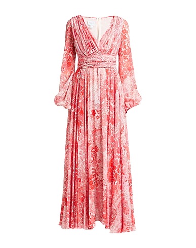 GIAMBATTISTA VALLI Long dress CORALLO 100% Silk, Polyester