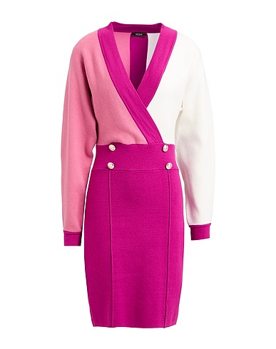 FRACOMINA Sheath dress Mauve 57% Nylon, 43% Viscose