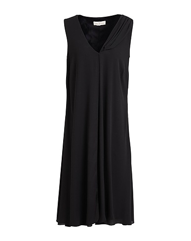 CORTE dei GONZAGA Midi dress Black 100% Polyester