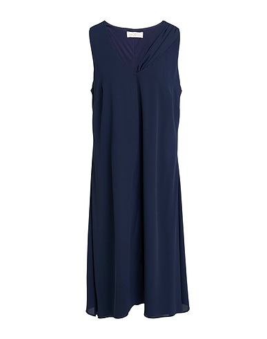 CORTE dei GONZAGA Vestito midi Blu notte 100% Poliestere