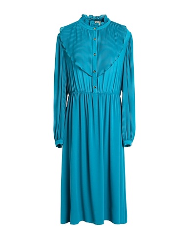 TOY G. Midi dress Deep teal 95% Polyester, 5% Elastane