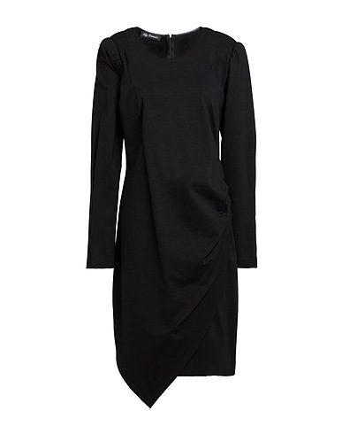 MY DREAM Short dress Black 64% Viscose, 31% Polyamide, 5% Elastane