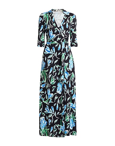 DIANE VON FURSTENBERG Long dress Black 100% Silk
