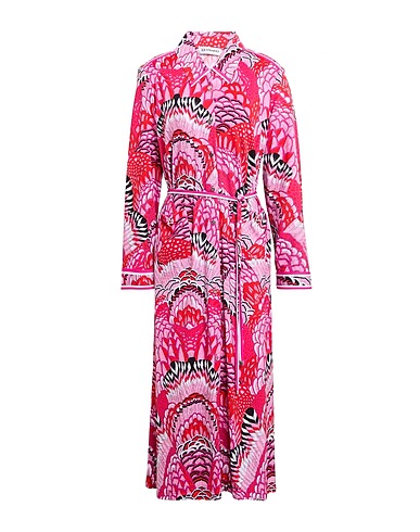 LEONARD Paris Midi dress Red 100% Polyamide