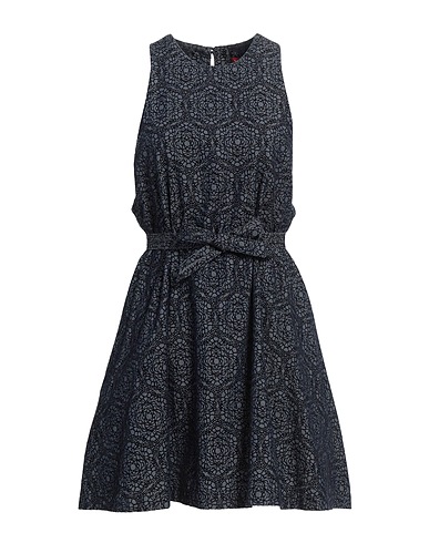 JACOB COHЁN Kurzes Kleid Blau 100% Baumwolle