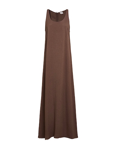 TOTEME Long dress Brown 100% Viscose