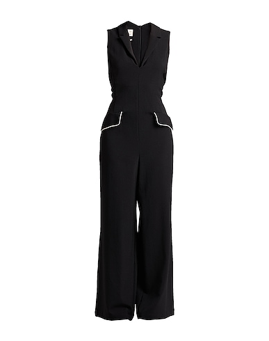 ALESSIA SANTI Jumpsuits and Dungarees Black 100% Polyester