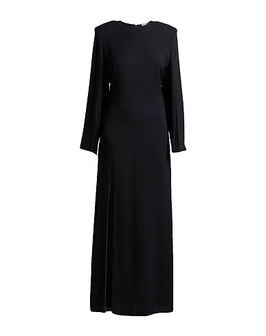 GAUCHERE Vestito lungo Nero 97% Viscosa, 3% Elastan