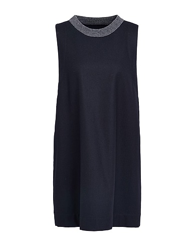 VIVIENNE WESTWOOD ANGLOMANIA Short dress Midnight blue 75% Virgin Wool, 25% Polyamide